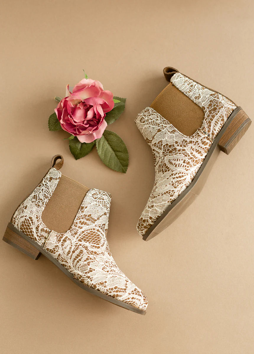 Lace Chelsey Boot