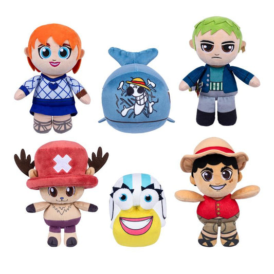 One Piece Plush Characters - Assorted