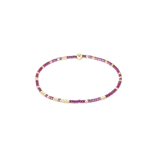 egirl Hope Unwritten Bracelet - Pink Metallic