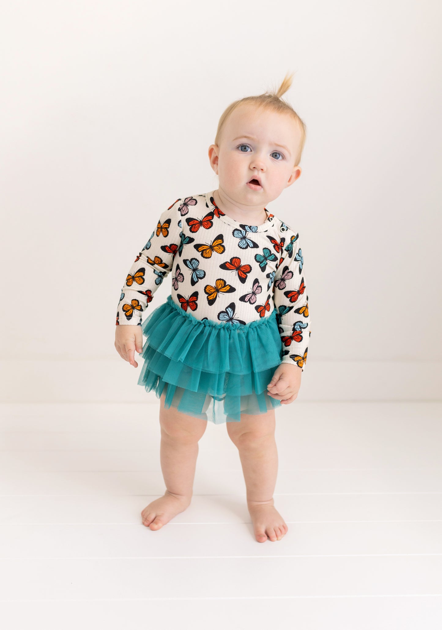 Larisa LS Tulle Skirt Bodysuit