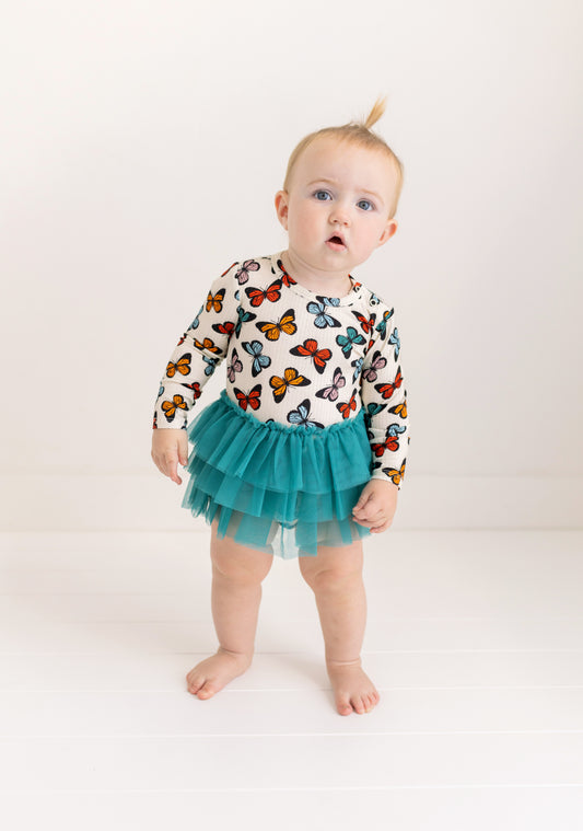 Larisa LS Tulle Skirt Bodysuit