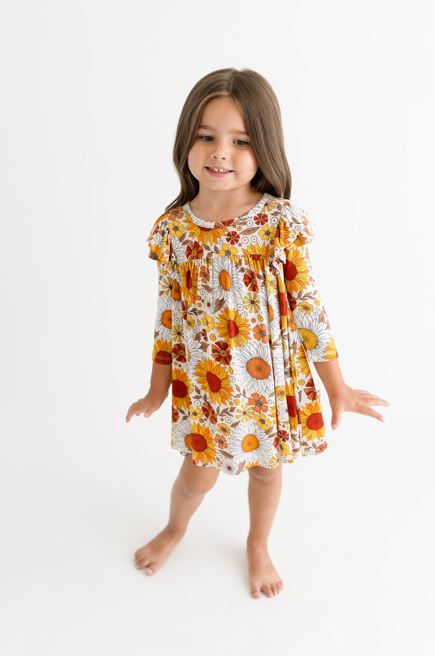 Goldie Twirl Dress LS