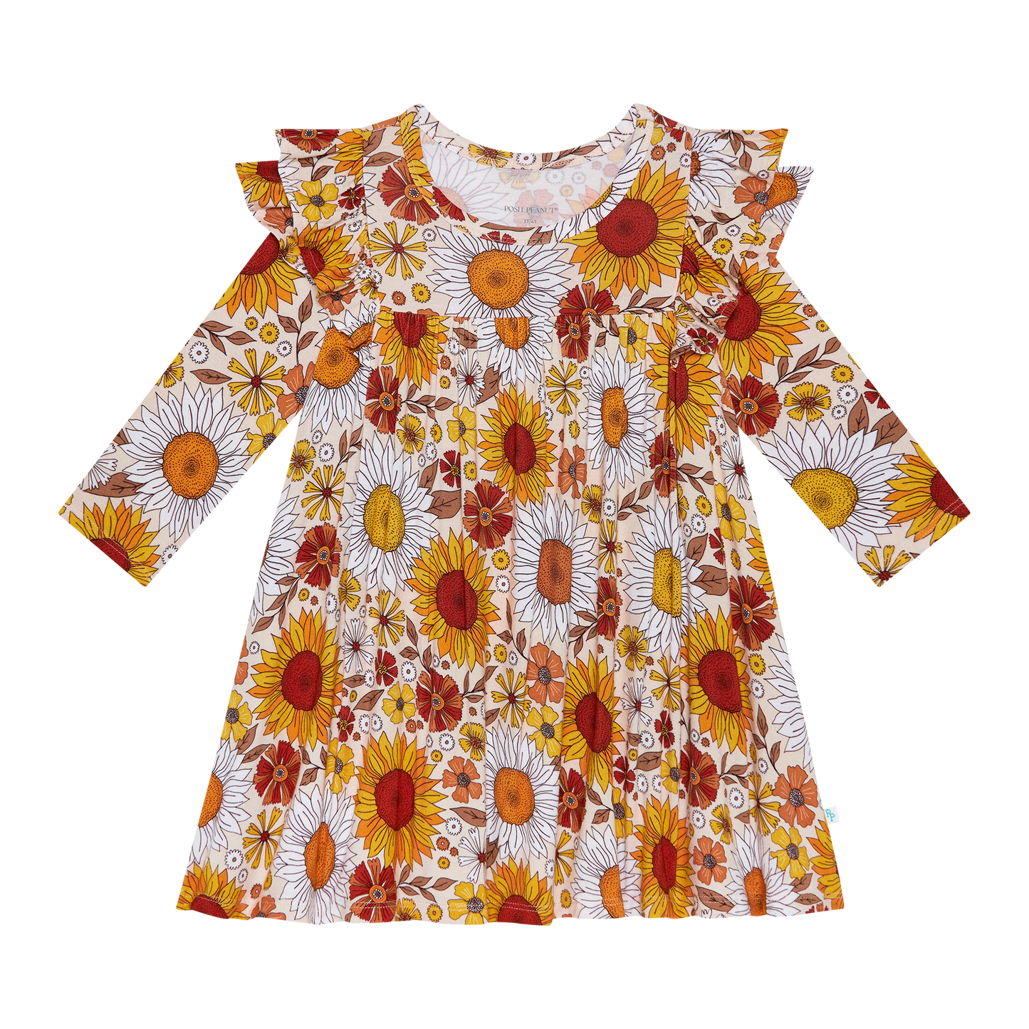Goldie Twirl Dress LS
