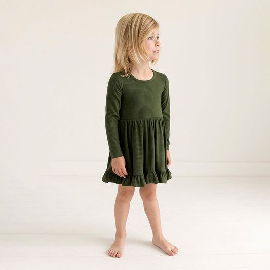 Pine Twirl Dress