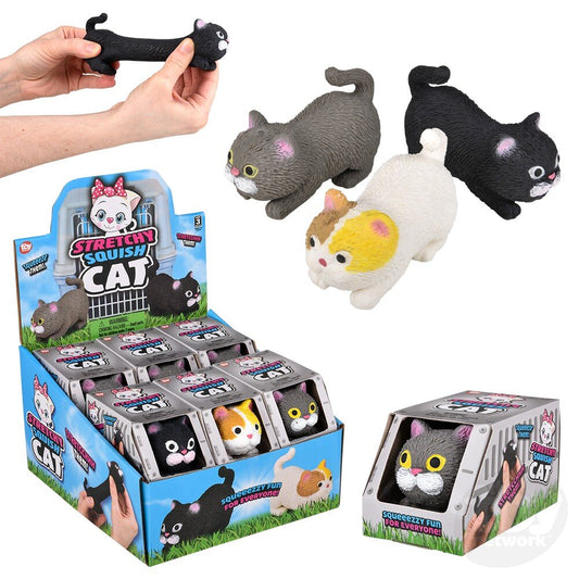 Stretchy Squish Cat - Assorted