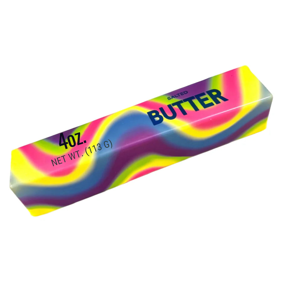 9" Assorted Rainbow Slow Rise Butter