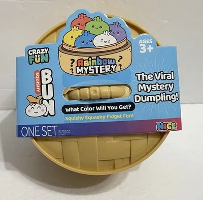 3.5" Bead-Filled Squishy Bun