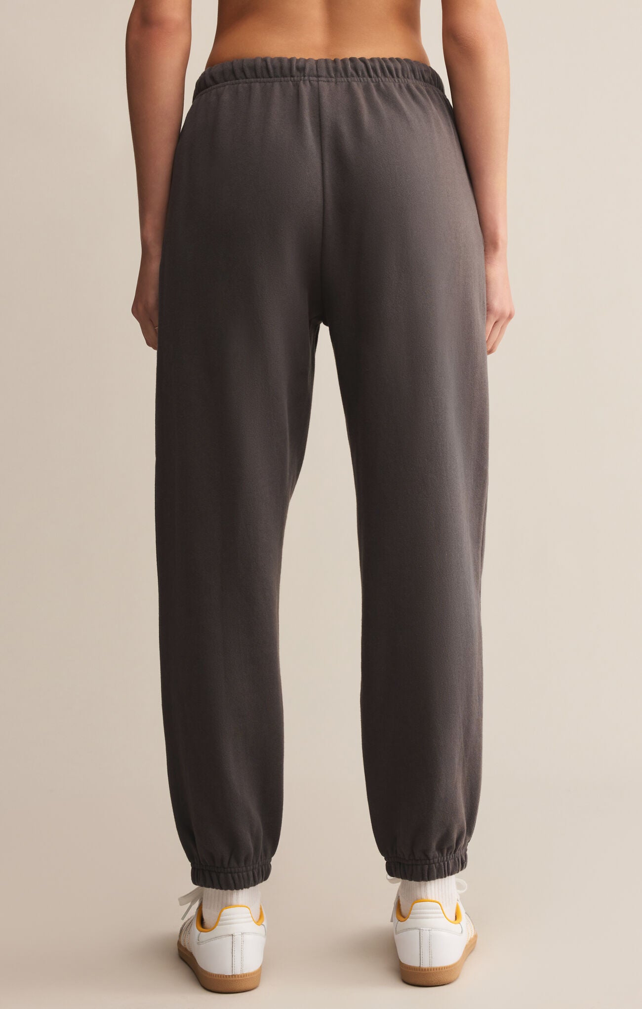 Stadium Cotton Jogger In Washed Black