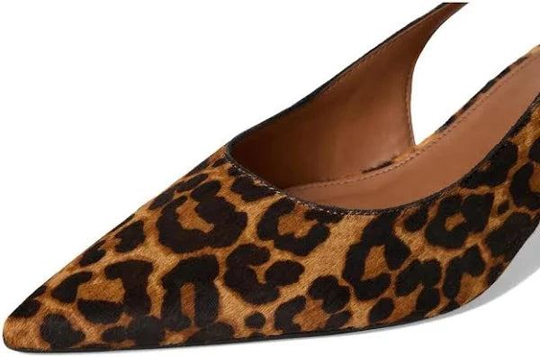 Robyn  Sling Back Heel - Leopard