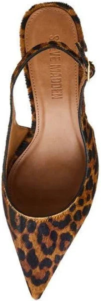Robyn  Sling Back Heel - Leopard