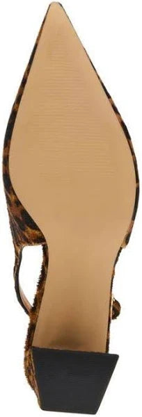 Robyn  Sling Back Heel - Leopard