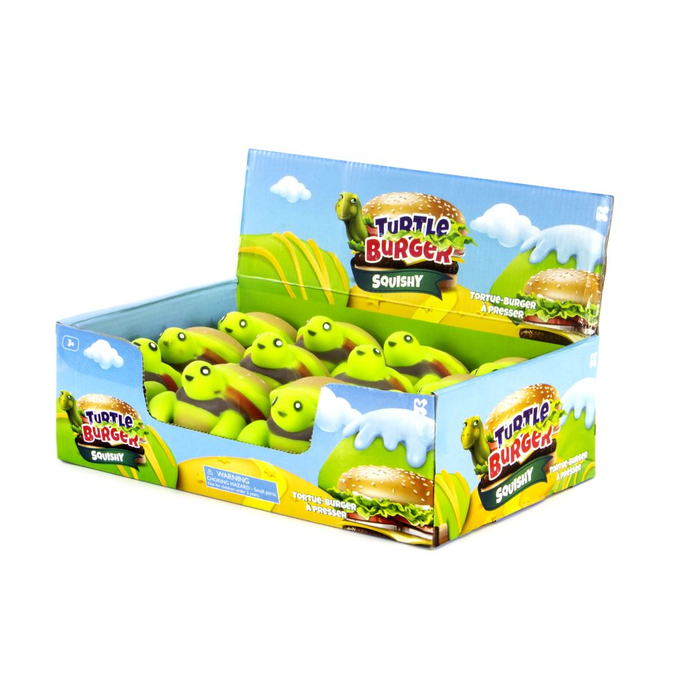 Squidgy Turtle Burger Squishy