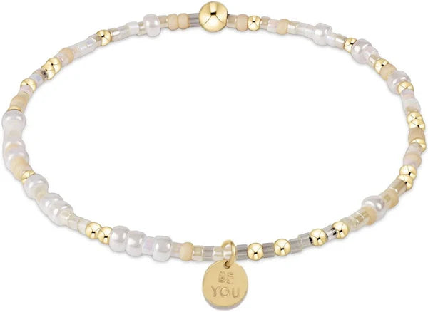 egirl Hope Unwritten Bracelet - Oh Snow You Didn't - Be You Small Gold Disc