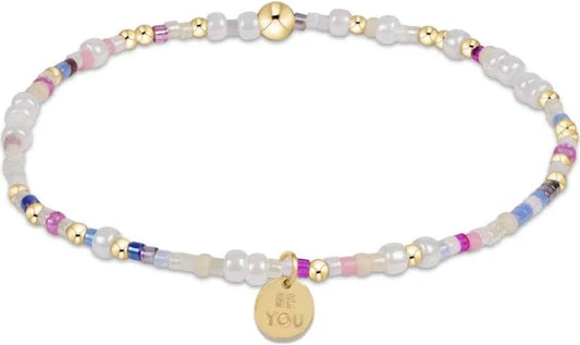 egirl Hope unwritten Bracelet - With Sprinkles On Top - Be You Small Gold Disc