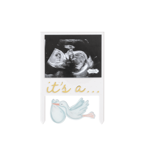 Stork Ultrasound Cake Topper