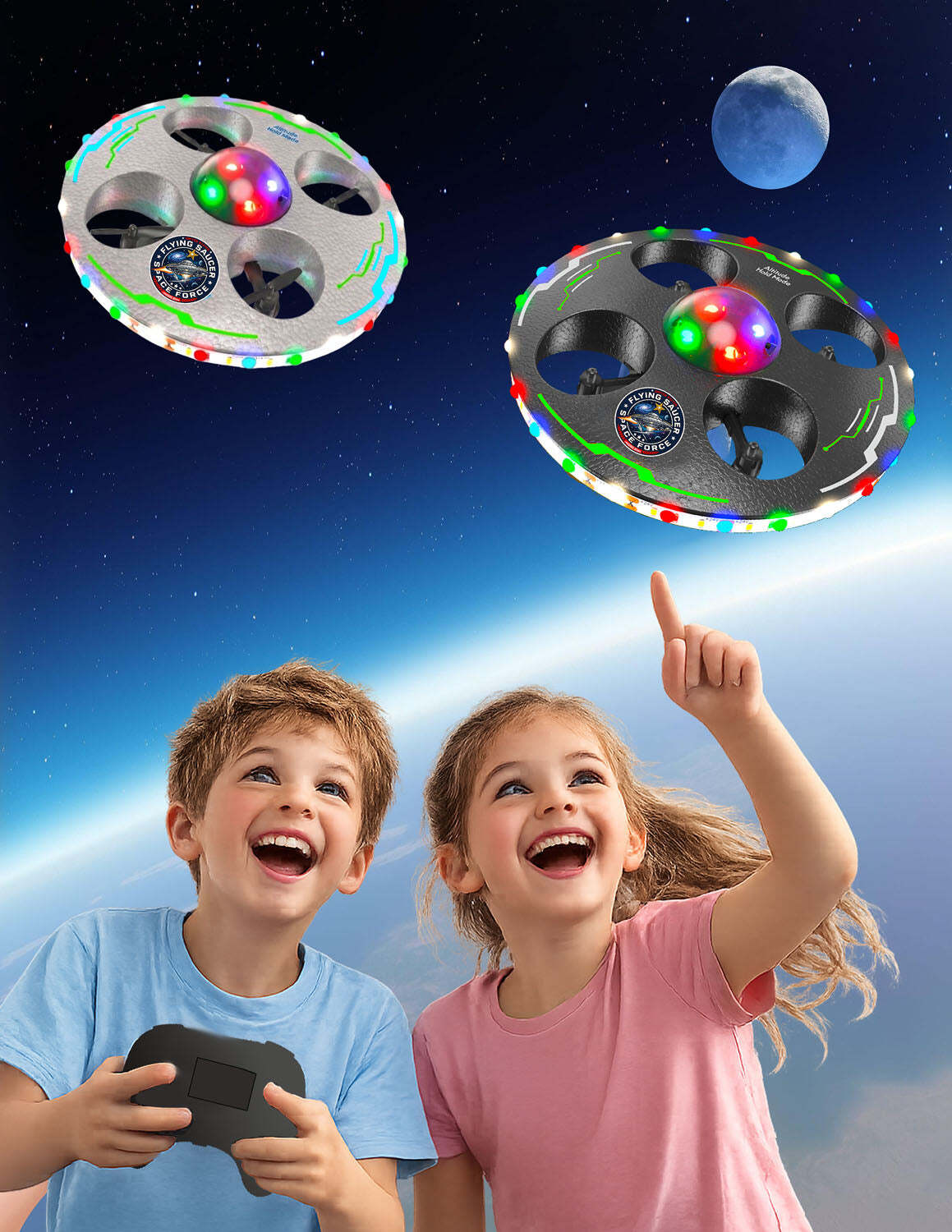 LED RC Flying Saucer
