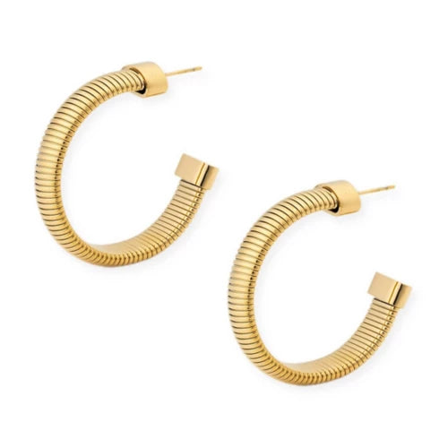 She's Timeless Hoops Gold