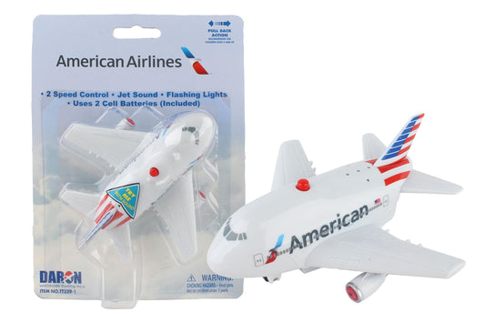 American Airlines Pullback Plane