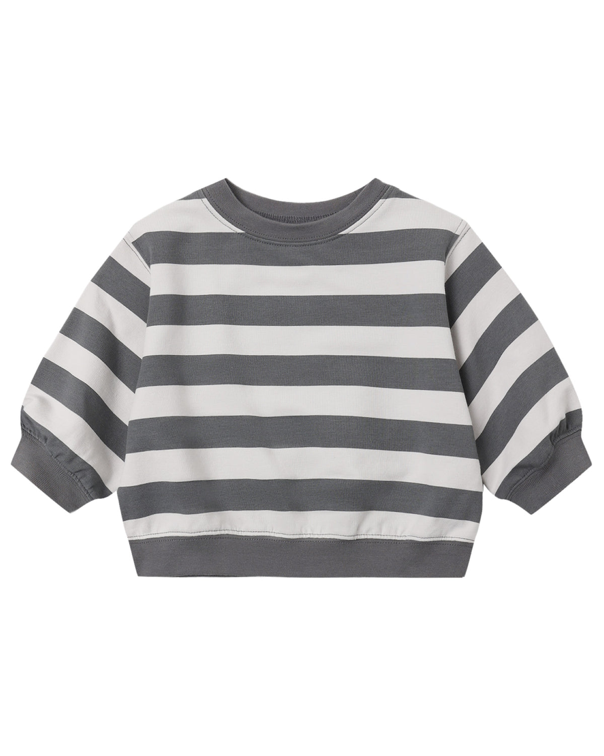 Midnight Stripe Sweatshirt Set