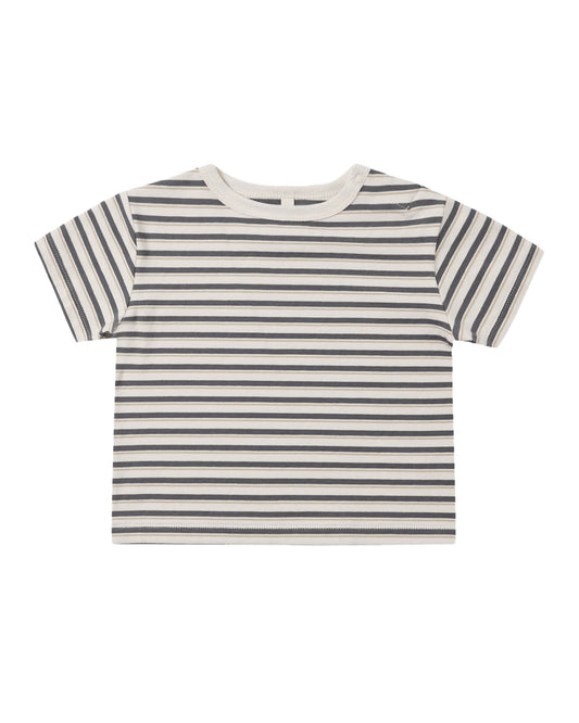 Vintage Stripe Boxy Tee