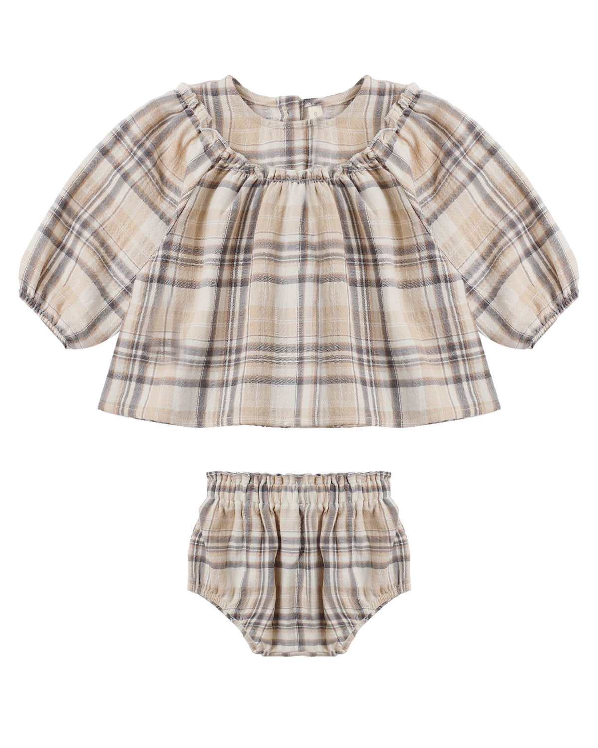 Fall Plaid Mia Bloomer Set