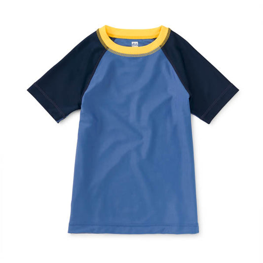 Blue Yarrow Rash Guard