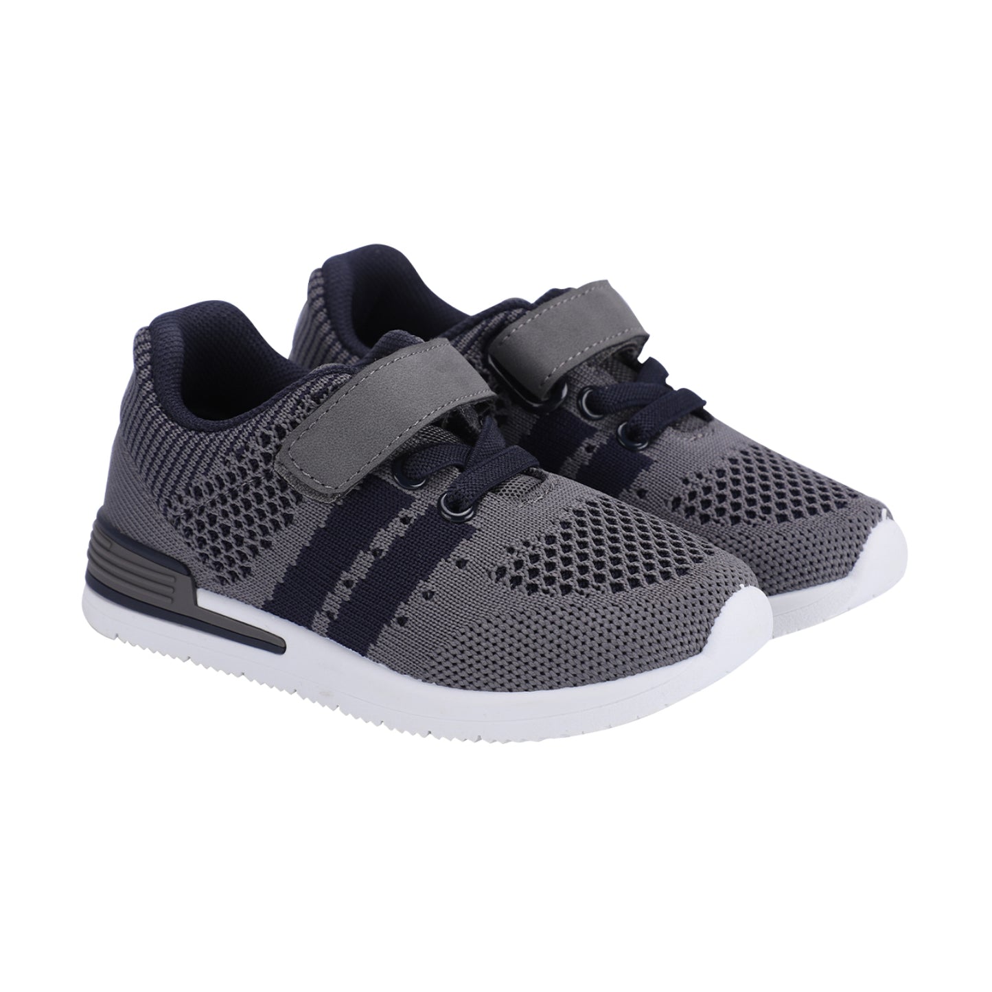 Wynn Grey/Navy Sneakers