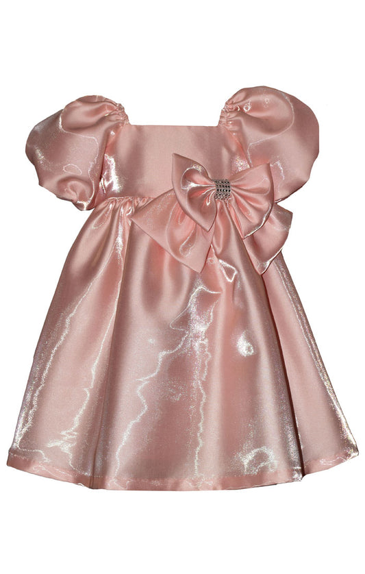 Pink Shimmer Mikado Dress