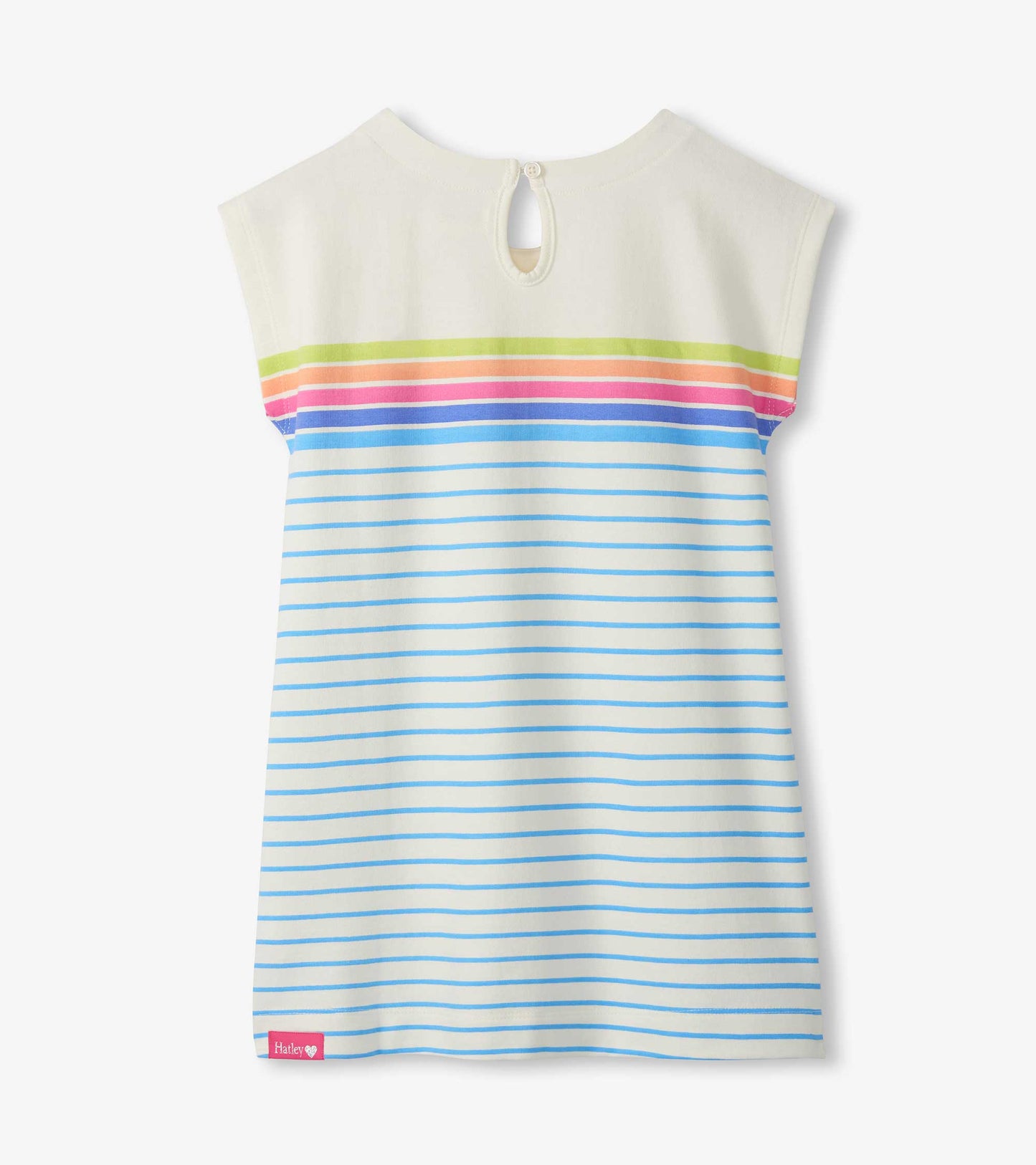 Rainbow Stripe Slouchy Dress