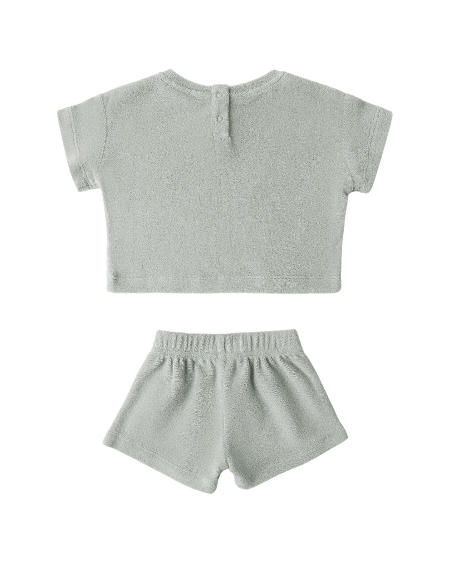 Sage Terry Cloth Short Set