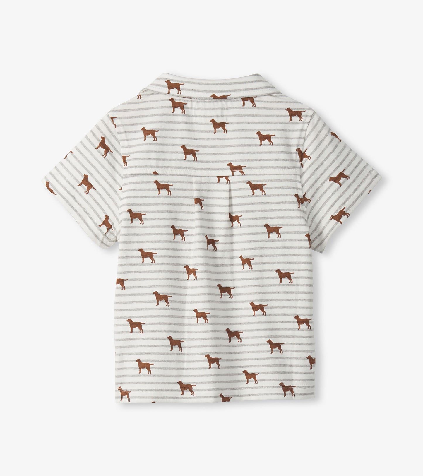 Little Pups Jersey Button Down
