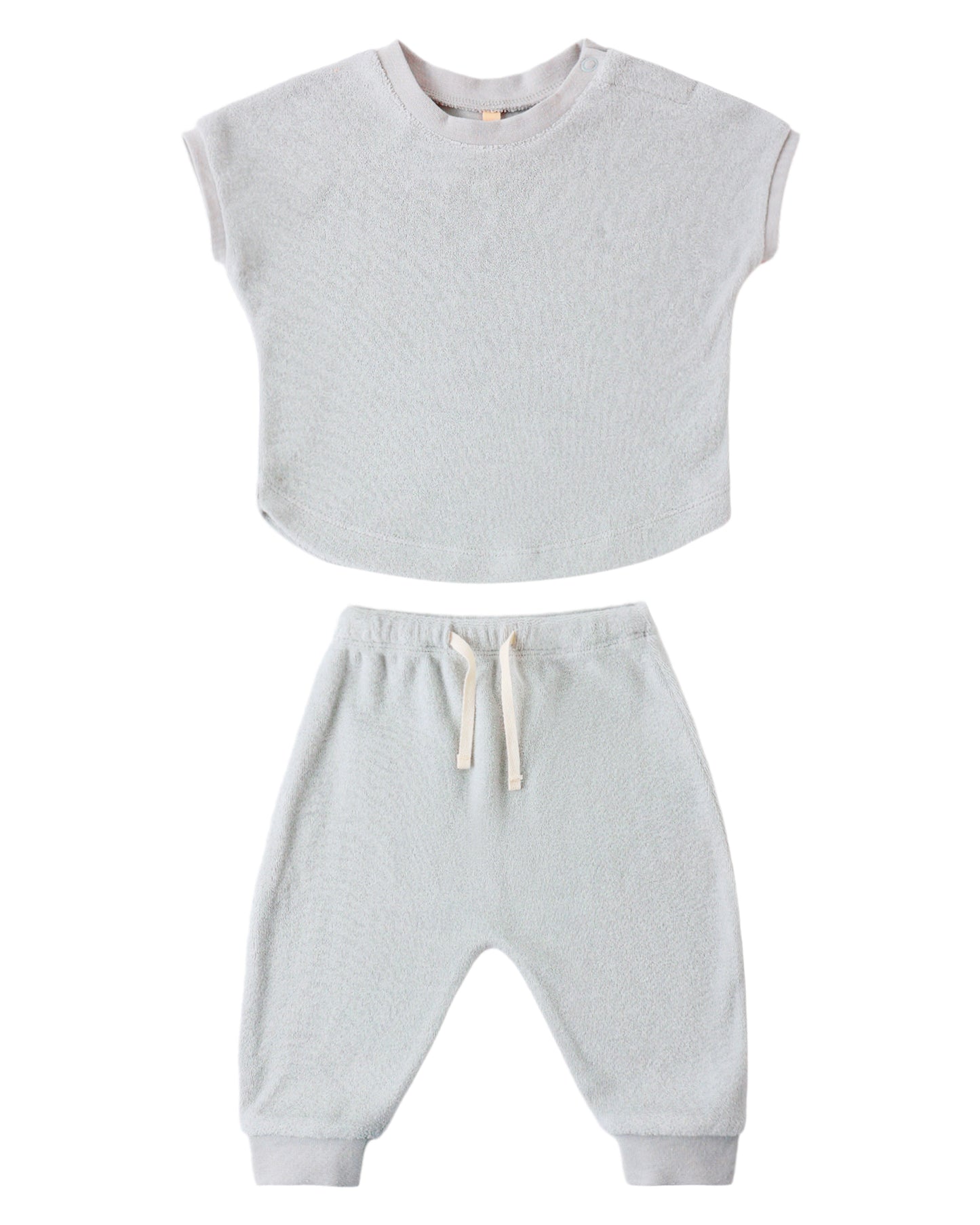 Sky Terry Cloth Pant Set