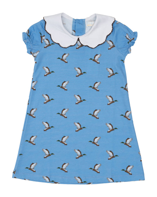 Presley Kait Little Mallard Blue Dress