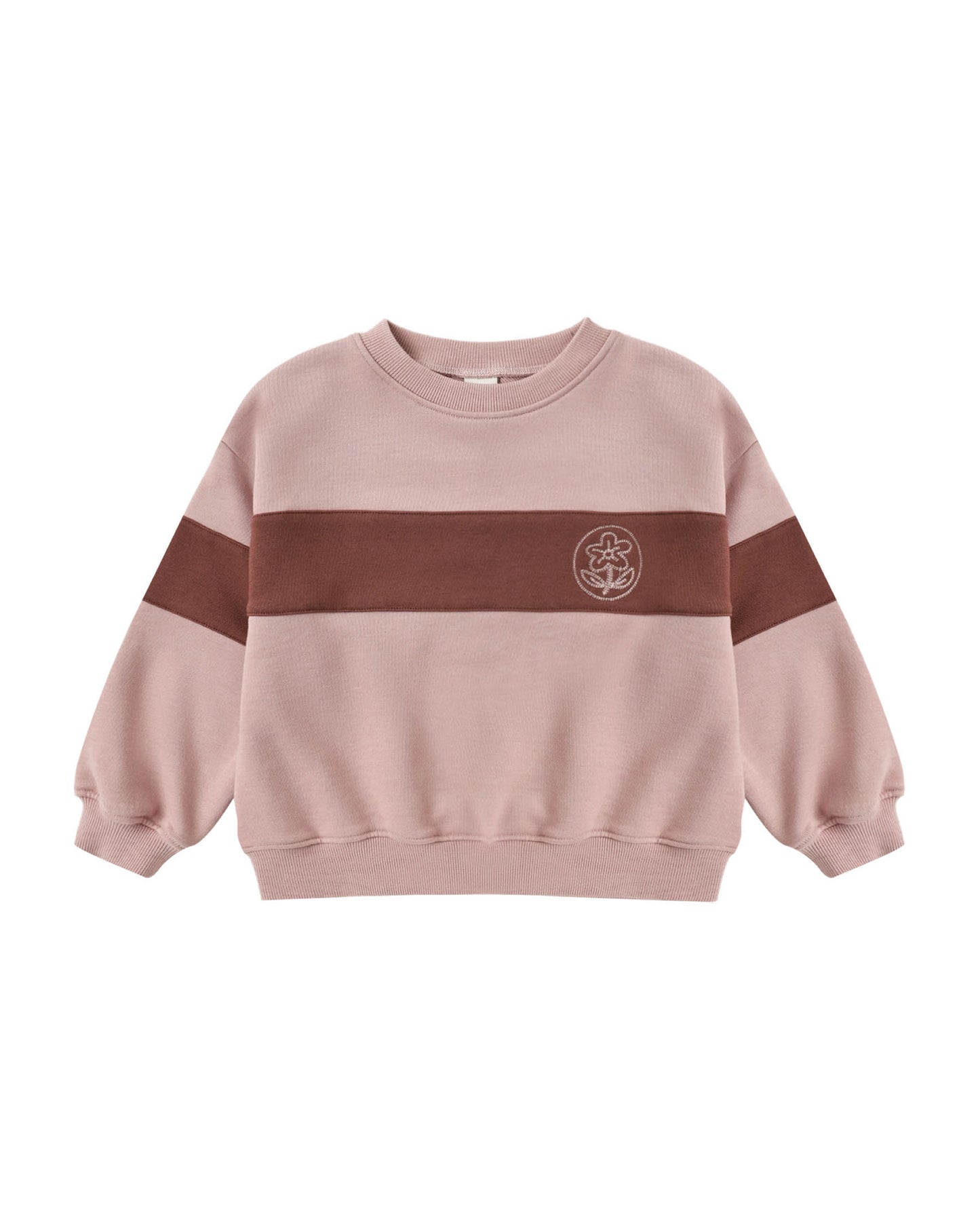 Rosewood Panel Stripe Sweatshirt