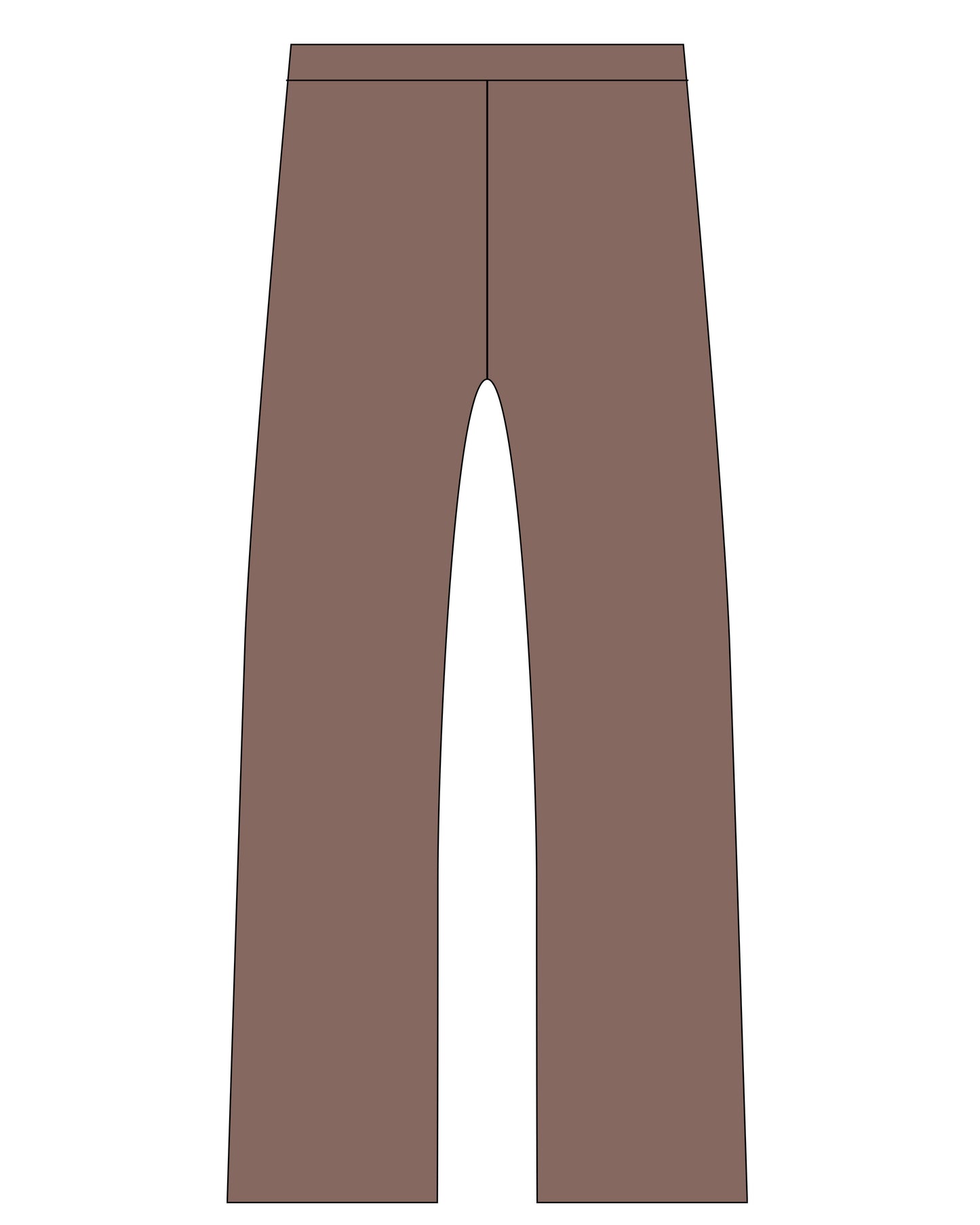 Teen Mulberry Flare Rib Knit Pant