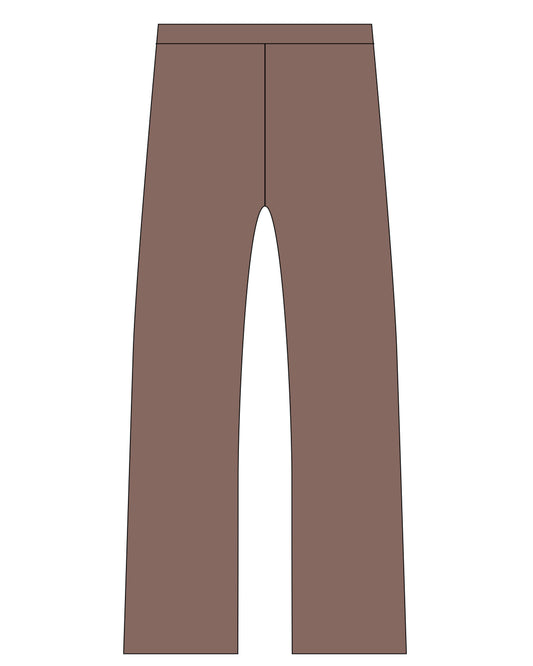 Teen Mulberry Flare Rib Knit Pant