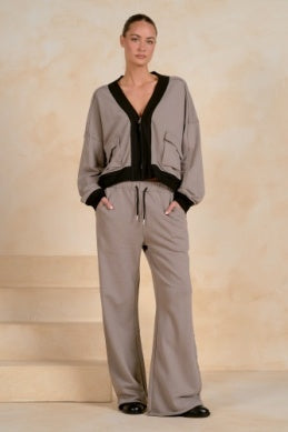 Taupe Zip Jacket