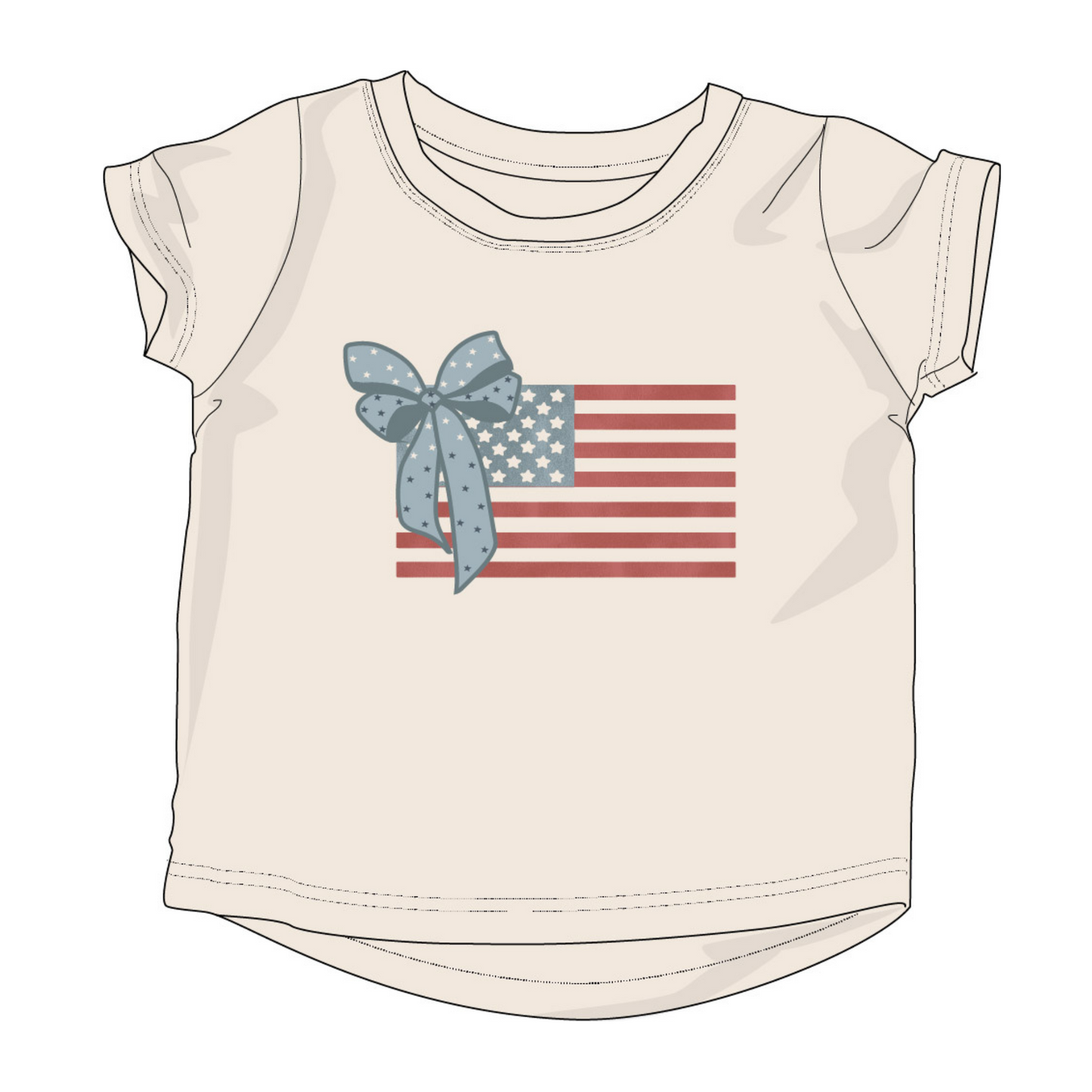 American Flag Tee