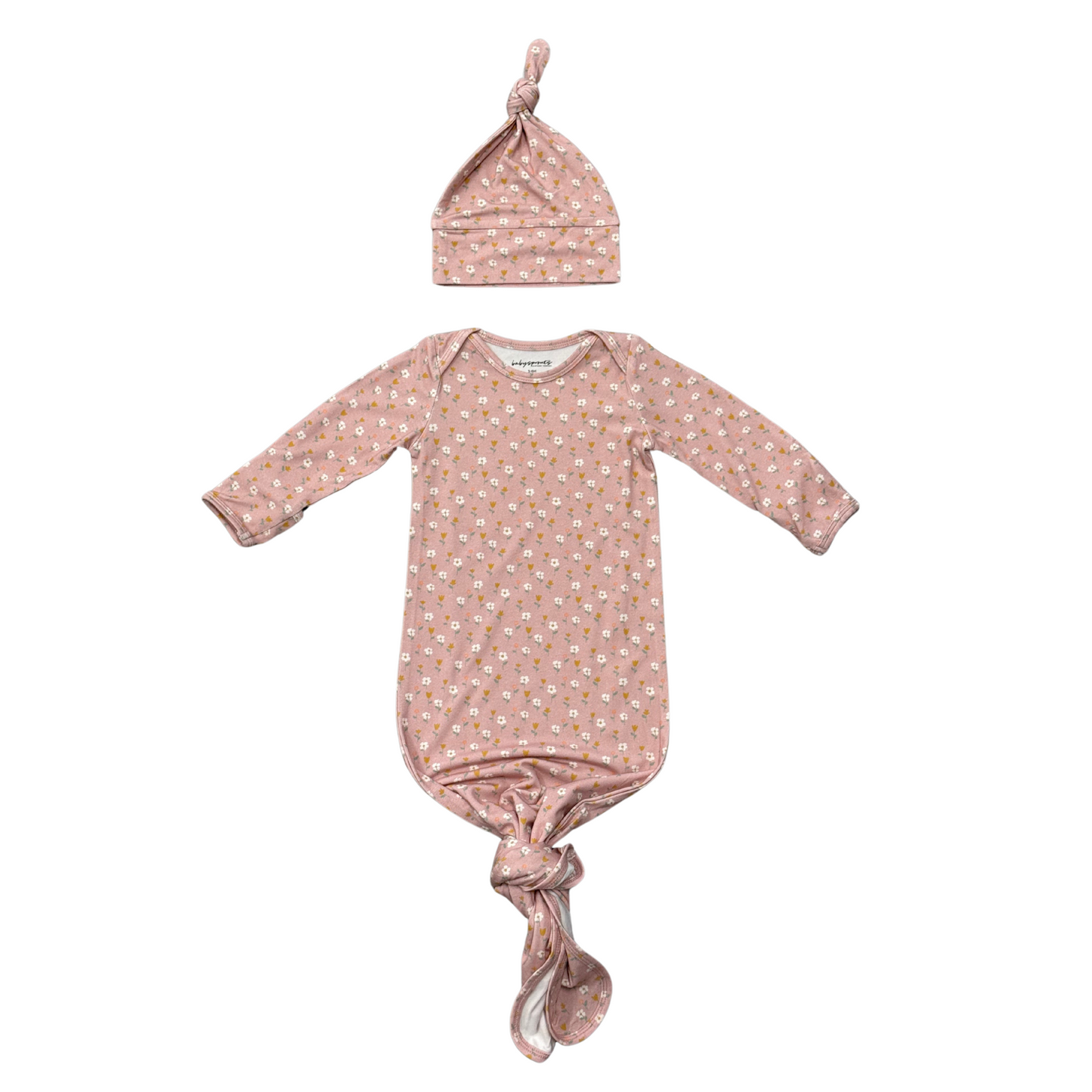 Mini Daisy Knotted Sleeper Set