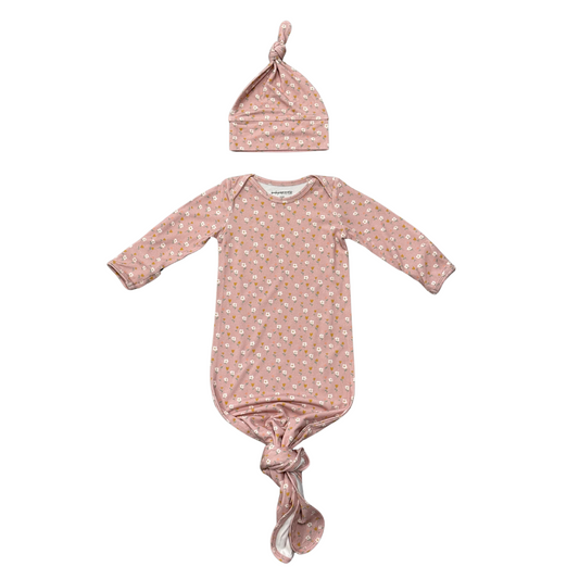 Mini Daisy Knotted Sleeper Set