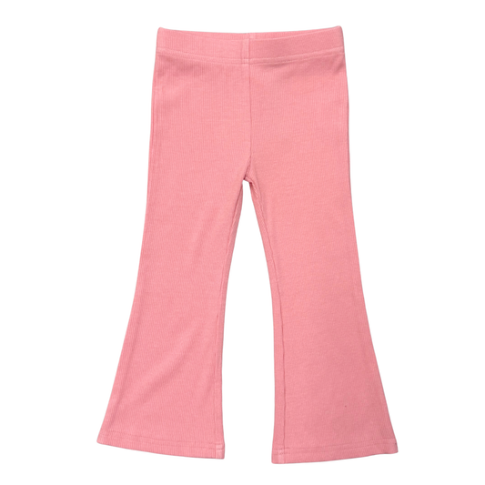 Rose Elegance Flare Pants
