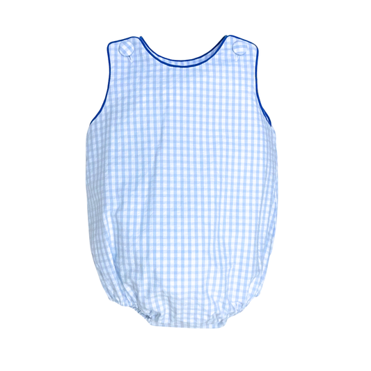 Christopher Sunsuit Blue Check