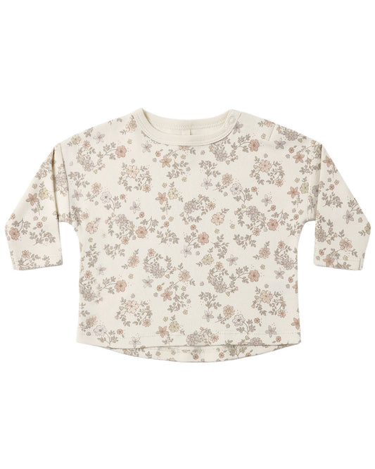 Floral Vine Tee & Pant Set