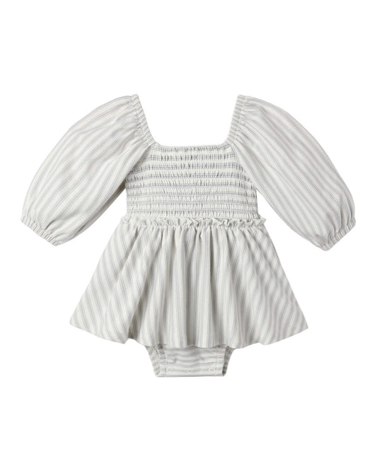 Cloud Stripe Lainey Romper