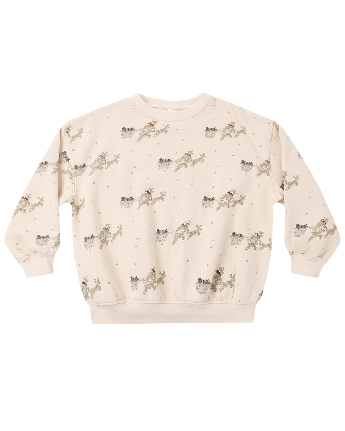 Relaxed Reindeer Sweatshirt Jogger Set