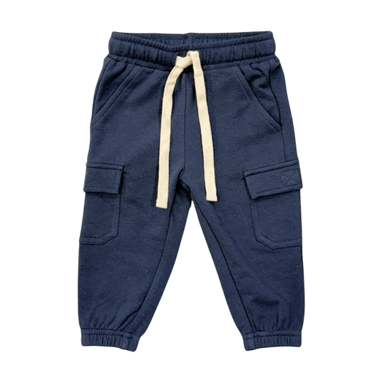 Boys Cargo Pants - Navy