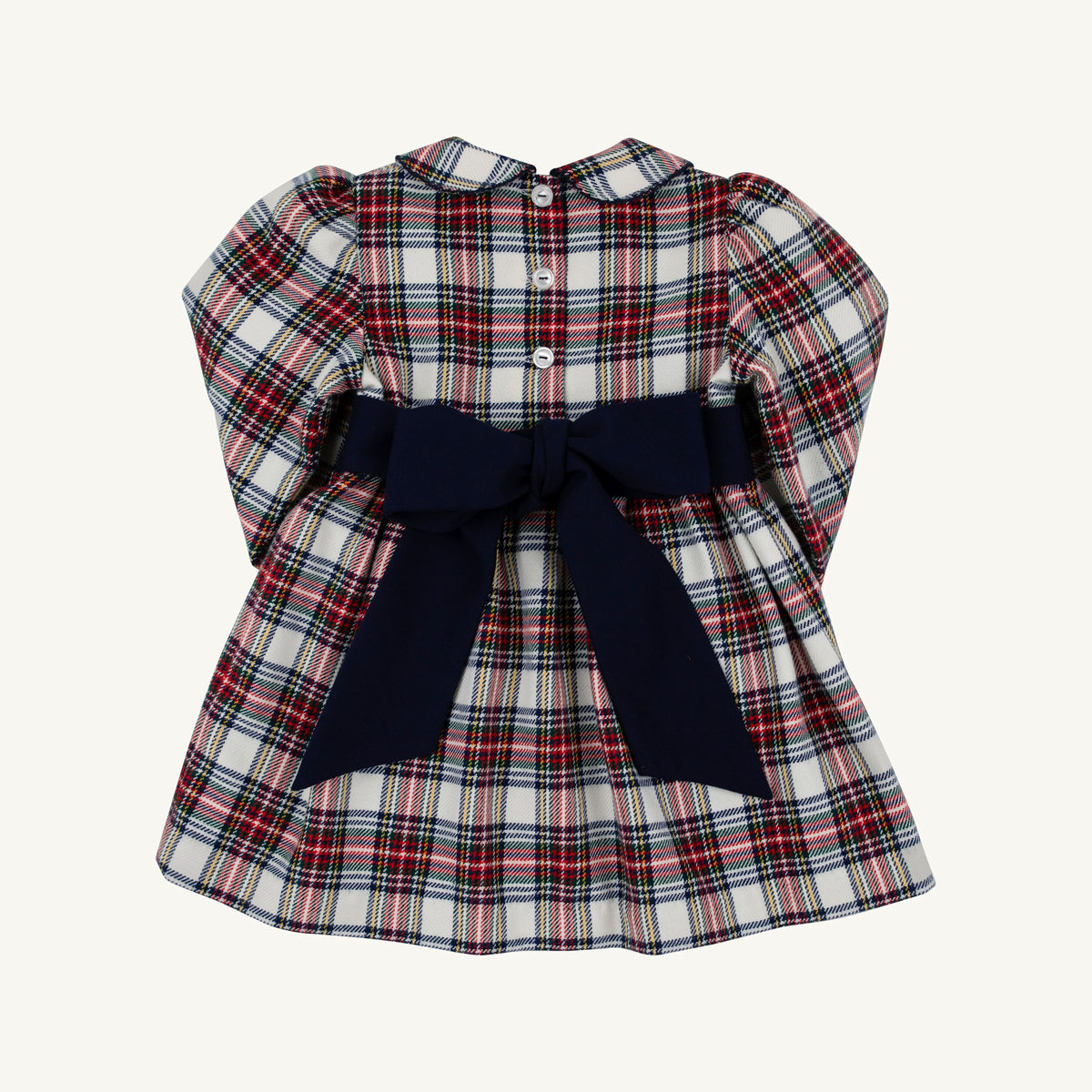 Long Sleeve Cindy Lou Sash Dress Paris Pike Plaid