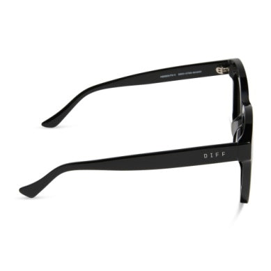 Meredith ll Black + Grey Sunglasses
