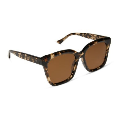 Meredith Espresso Tortoise Sunglasses