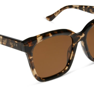 Meredith Espresso Tortoise Sunglasses
